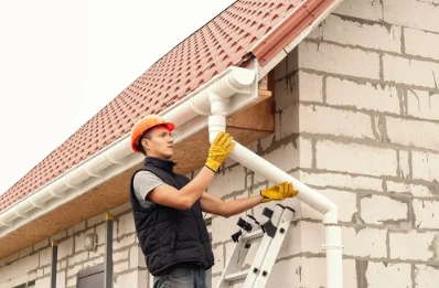 Pose et remplacement de gouttières à Carlipa
